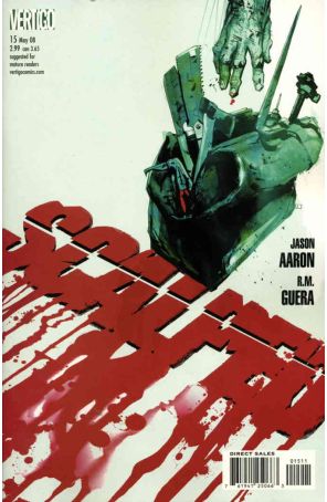 Scalped 15 published by DC/Vertigo with cover art by Jock