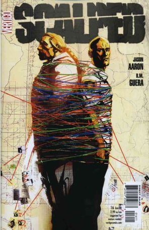 Scalped 16 published by DC/Vertigo with cover art by Jock