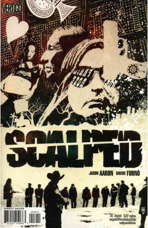 Scalped 18 published by DC/Vertigo with cover art by Tim Bradstreet
