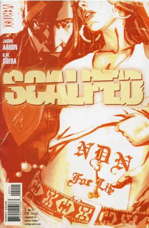 Scalped 2 published by DC/Vertigo with cover art by Jock