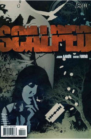 Scalped 20 published by DC/Vertigo with cover art by Tim Bradstreet