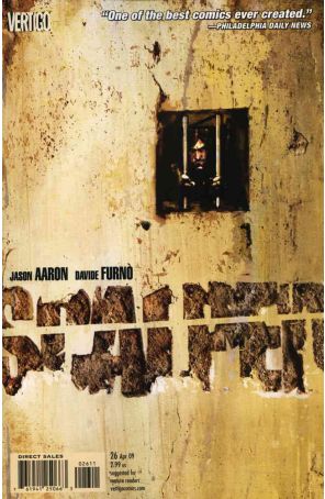Scalped 26 published by DC/Vertigo