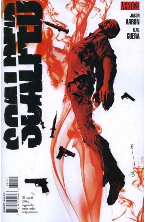 Scalped 31 published by DC/Vertigo with cover art by Jock