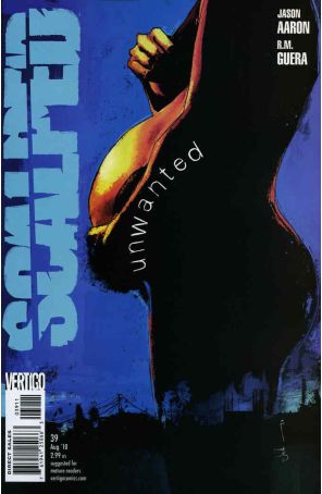 Scalped 39 published by DC/Vertigo with cover art by Jock