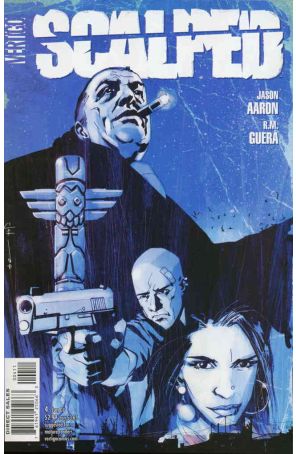 Scalped 4 published by DC/Vertigo with cover art by Jock