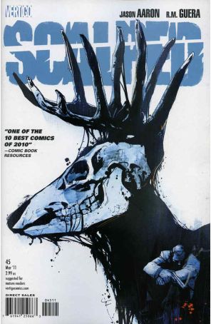 Scalped 45 published by DC/Vertigo with cover art by Jock