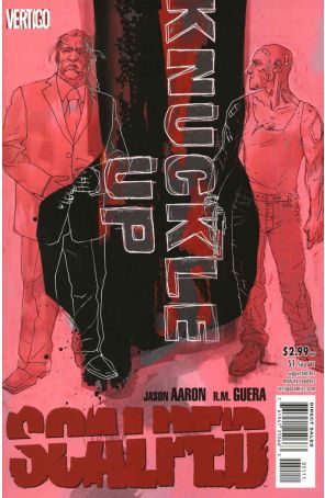 Scalped 51 published by DC/Vertigo with cover art by Jock