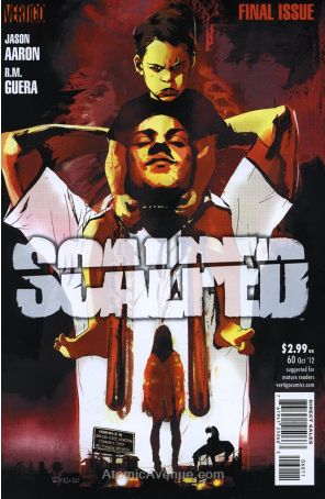 Scalped 60 published by DC/Vertigo with cover art by Jock