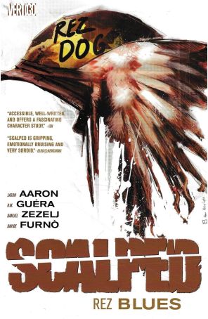 Scalped TPB 7 published by DC/Vertigo with cover art by Jock