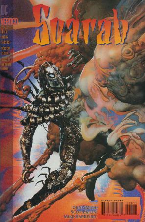 Scarab 8 published by DC/Vertigo with cover art by Glenn Fabry and Tony Luke