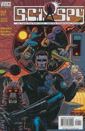 Sci-Spy 1 published by DC/Vertigo with cover art by Paul Gulacy