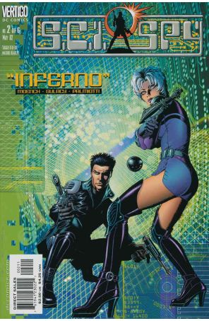 Sci-Spy 2 published by DC/Vertigo with cover art by Paul Gulacy