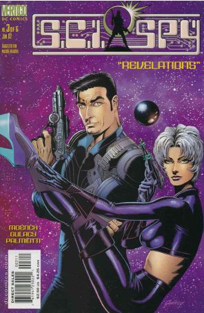 Sci-Spy 3 published by DC/Vertigo with cover art by Paul Gulacy