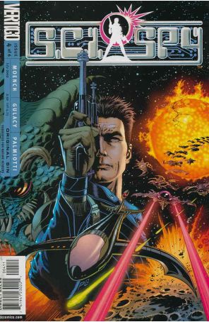 Sci-Spy 4 published by DC/Vertigo with cover art by Paul Gulacy