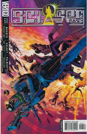 Sci-Spy 6 published by DC/Vertigo with cover art by Paul Gulacy