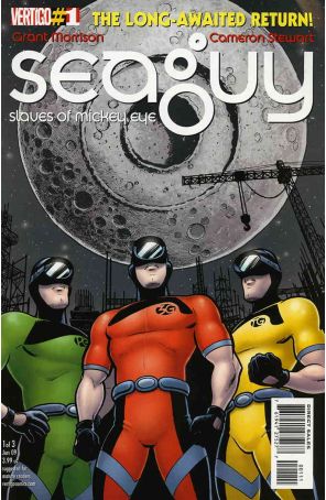 Seaguy: The Slaves of Mickey Eye 1 published by DC/Vertigo with cover art by Cameron Stewart