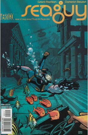 Seaguy 2 published by DC/Vertigo with cover art by Cameron Stewart