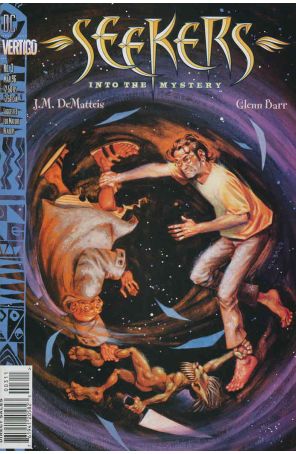 Seekers into the Mystery 3 published by DC/Vertigo with cover art by Glenn Barr