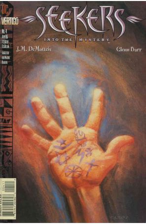 Seekers into the Mystery 4 published by DC/Vertigo with cover art by Glenn Barr