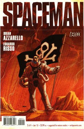 Spaceman (Vertigo) 2 published by DC/Vertigo with cover art by Dave Johnson
