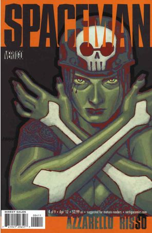 Spaceman (Vertigo) 4 published by DC/Vertigo with cover art by Dave Johnson
