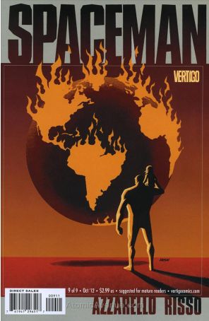 Spaceman (Vertigo) 9 published by DC/Vertigo with cover art by Dave Johnson