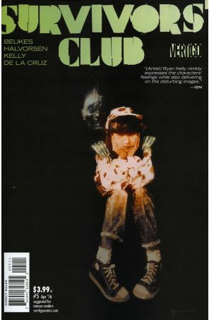 Survivors' Club 5 published by DC/Vertigo with cover art by Bill Sienkiewicz