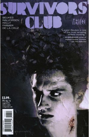 Survivors' Club 6 published by DC/Vertigo with cover art by Bill Sienkiewicz
