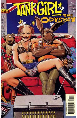 Tank Girl: The Odyssey 1 published by DC/Vertigo with cover art by Brian Bolland
