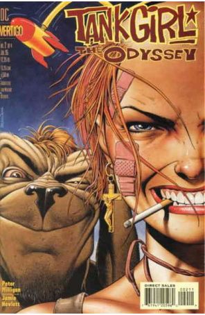 Tank Girl: The Odyssey 2 published by DC/Vertigo with cover art by Brian Bolland
