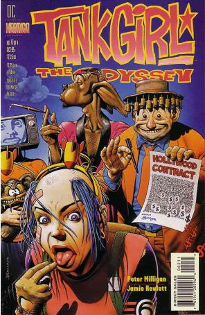 Tank Girl: The Odyssey 4 published by DC/Vertigo