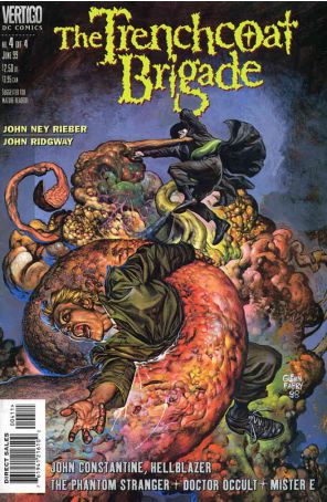 Trenchcoat Brigade 4 published by DC/Vertigo with cover art by Glenn Fabry
