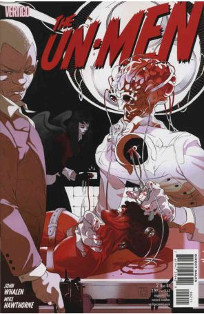 The Un-Men 2 published by DC/Vertigo with cover art by Tomer Hanuka