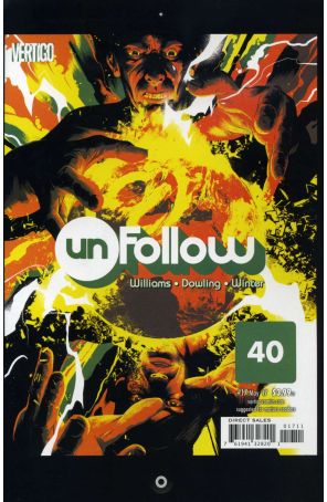 Unfollow 17 published by DC/Vertigo with cover art by Matt Taylor