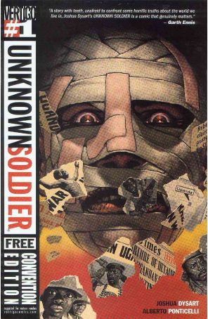 Unknown Soldier (4th Series) 1B published by DC/Vertigo with cover art by Igor Kordey