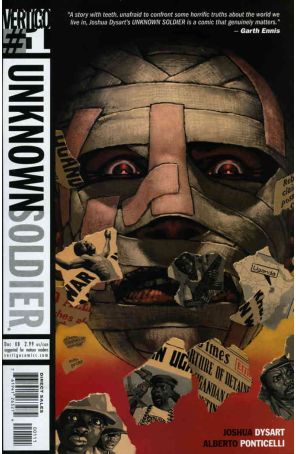 Unknown Soldier (4th Series) 1 published by DC/Vertigo with cover art by Igor Kordey