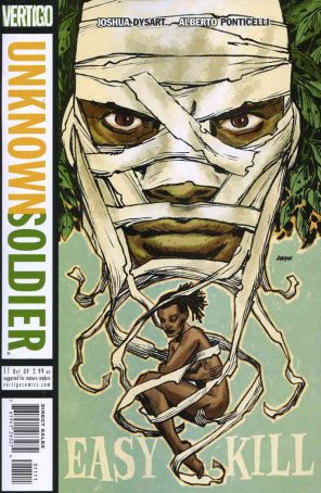 Unknown Soldier (4th Series) 11 published by DC/Vertigo with cover art by Dave Johnson