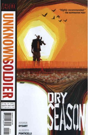 Unknown Soldier (4th Series) 15 published by DC/Vertigo with cover art by Dave Johnson