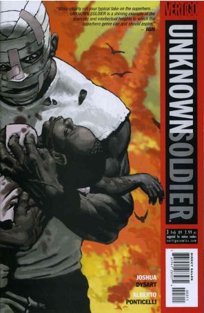 Unknown Soldier (4th Series) 3 published by DC/Vertigo with cover art by Igor Kordey