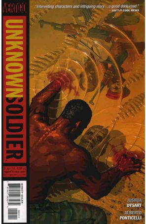 Unknown Soldier (4th Series) 5 published by DC/Vertigo with cover art by Igor Kordey