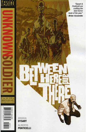 Unknown Soldier (4th Series) 7 published by DC/Vertigo with cover art by Dave Johnson