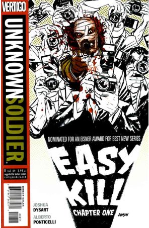 Unknown Soldier (4th Series) 8 published by DC/Vertigo with cover art by Dave Johnson