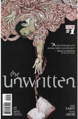 The Unwritten 1 (2nd) published by DC/Vertigo with cover art by Yuko Shimizu