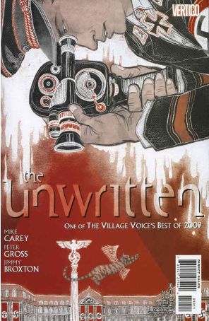 The Unwritten 10 published by DC/Vertigo with cover art by Yuko Shimizu
