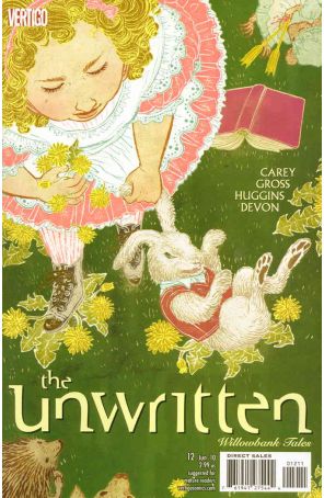 The Unwritten 12 published by DC/Vertigo with cover art by Yuko Shimizu