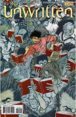 The Unwritten 14 published by DC/Vertigo with cover art by Yuko Shimizu
