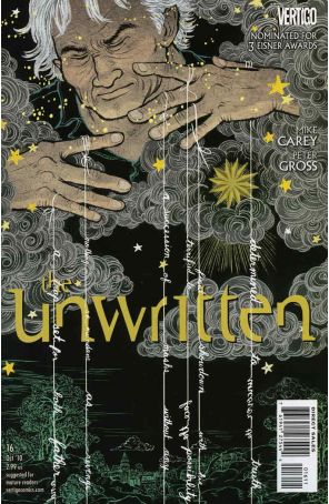 The Unwritten 16 published by DC/Vertigo with cover art by Yuko Shimizu