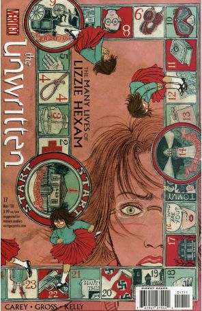 The Unwritten 17 published by DC/Vertigo with cover art by Yuko Shimizu
