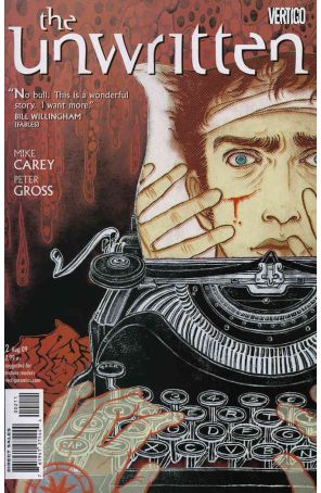 The Unwritten 2 published by DC/Vertigo with cover art by Yuko Shimizu