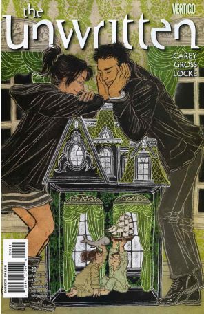 The Unwritten 20 published by DC/Vertigo with cover art by Yuko Shimizu